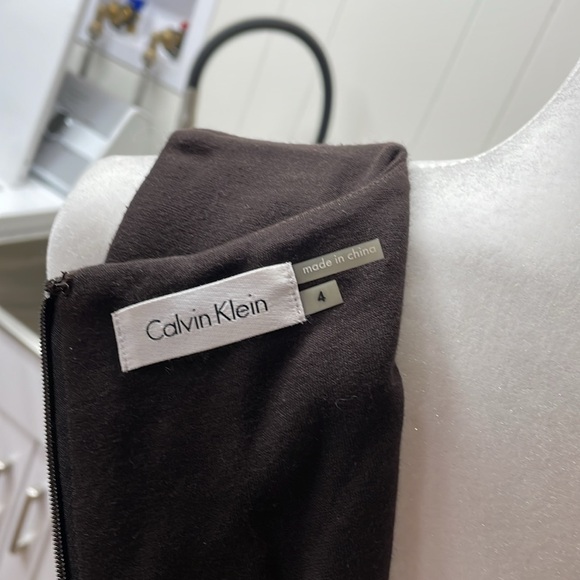Calvin Klein brown fitted dress - Picture 10 of 11